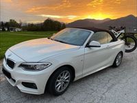 gebraucht BMW 220 d Cabrio Sport- Aut. M Sport Frauenfahrzeug AHK Top Zust