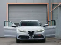 Gebraucht Alfa Romeo Stelvio Ti 190 PS (139 kW) 2021 Weiß SUV