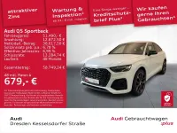 Gebraucht Audi Q5 Sportback Business 204 PS (150 kW) 2024 Gletscherweiß metallic SUV