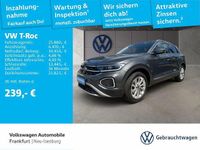 Gebraucht VW T-Roc Style 150 PS (110 kW) 2022 Indiumgrau metallic SUV