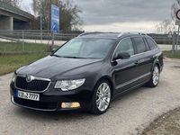 Gebraucht Skoda Superb 170 PS (125 kW) 2011 Schwarz Kombi