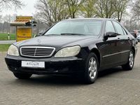 gebraucht Mercedes S320 /S-Dach/2-Hand/Scheckheft/Vollleder/Xenon