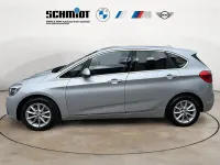 Gebraucht BMW 218 Active Tourer Advantage 136 PS (100 kW) 2015 Glaciersilber Van / Kleinbus