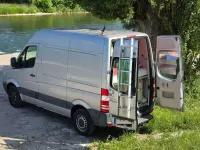 Gebraucht Mercedes Sprinter 95 PS (69 kW) 2009 Grau Van