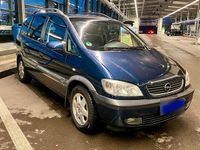 Gebraucht Opel Zafira Elegance 128 PS (94 kW) 2002 Blau Van / Kleinbus