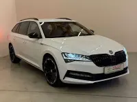 Gebraucht Skoda Superb SportLine 150 PS (110 kW) 2022 Weiß Limousine