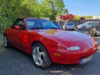 Second-hand Mazda MX5 110 CP (80 kW) 1990 Roșu Cabrio