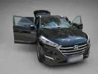 Gebraucht Hyundai Tucson GO! 177 PS (130 kW) 2017 Schwarz SUV