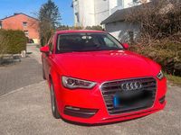 Gebraucht Audi A3 Sportback 126 PS (92 kW) 2013 Rot Kleinwagen