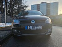 Gebraucht VW Polo Highline 90 PS (66 kW) 2013 Schwarz Kleinwagen
