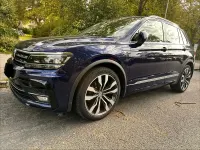 Gebraucht VW Tiguan R-line 150 PS (110 kW) 2018 Blau SUV