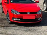 Gebraucht VW Polo Allstar 60 PS (44 kW) 2016 Rot Kleinwagen
