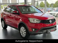 Gebraucht SsangYong Korando Quartz 178 PS (130 kW) 2016 Rot SUV