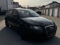 Gebraucht Audi A3 Attraction 140 PS (102 kW) 2007 Schwarz Kleinwagen