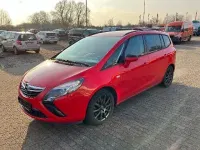 Gebraucht Opel Zafira Tourer Edition 136 PS (100 kW) 2015 Rot Van / Kleinbus