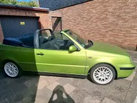 Gebraucht VW Golf Cabriolet 101 PS (74 kW) 1998 Grün Cabrio