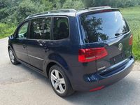 Gebraucht VW Touran Highline 140 PS (102 kW) 2012 Blau Van / Kleinbus