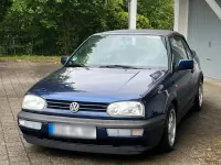 Gebraucht VW Golf Cabriolet 90 PS (66 kW) 1994 Blau Cabrio