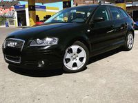 Gebraucht Audi A3 Sportback Ambition 116 PS (85 kW) 2007 Schwarz Kleinwagen