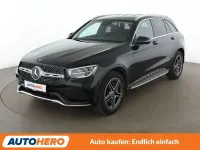 Gebraucht Mercedes GLC200 AMG line 211 PS (155 kW) 2021 Baltic black SUV