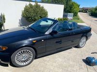 Gebraucht BMW 320 Cabriolet 170 PS (125 kW) 2004 Schwarz Cabrio