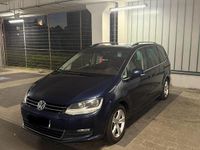 Gebraucht VW Sharan 140 PS (102 kW) 2010 Blau Van / Kleinbus
