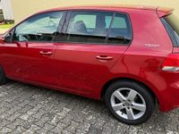 Gebraucht VW Golf VI Team 105 PS (77 kW) 2011 Orange Kleinwagen