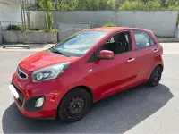 Brugt Kia Picanto 70 HK (51 kW) 2012 Rød Hatchback