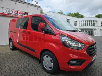 Gebraucht Ford Transit Custom Trend 131 PS (96 kW) 2019 Race red Van / Kleinbus