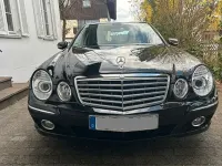 Brugt Mercedes E280 Elegance 231 HK (169 kW) 2007 Sort Sedan
