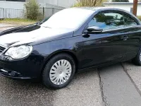 Brugt VW Eos 122 HK (89 kW) 2010 Sort Cabriolet