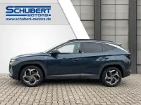 Gebraucht Hyundai Tucson Turbo 150 PS (110 kW) 2022 Teal blue / phantom black / met SUV