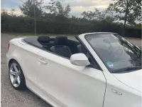 Gebraucht BMW 123 Cabriolet M Sport 204 PS (150 kW) 2012 Weiß Cabrio