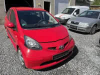 Second-hand Toyota Aygo 68 CP (50 kW) 2007 Roșu Hatchback