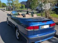 Gebraucht Saab 9-3 Cabriolet 150 PS (110 kW) 2002 Blau Cabrio