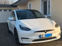 Gebraucht Tesla Model Y Long Range AWD 378 kW (514 PS) 2023 Weiß SUV