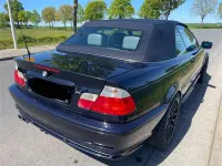 Gebraucht BMW 320 Cabriolet Basis 170 PS (125 kW) 2001 Blau Cabrio