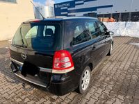 Gebraucht Opel Zafira 116 PS (85 kW) 2008 Schwarz Van / Kleinbus