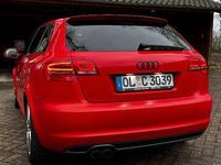 Gebraucht Audi A3 S-Line 160 PS (117 kW) 2009 Rot Kleinwagen
