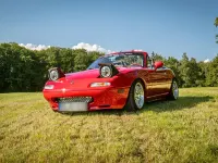 Gebraucht Mazda MX5 131 PS (96 kW) 1994 Rot Cabrio