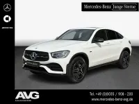Gebraucht Mercedes GLC300de AMG line 306 PS (225 kW) 2020 Weiß Coupé