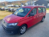 Gebraucht VW Caddy Maxi 122 PS (89 kW) 2021 Rot Van / Kleinbus