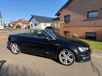 Gebraucht Audi A3 Cabriolet S-Line 125 PS (91 kW) 2014 Schwarz Cabrio