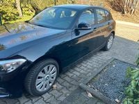 Gebraucht BMW 116 109 PS (80 kW) 2015 Schwarz Kleinwagen