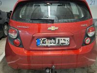 Gebraucht Chevrolet Aveo LT 101 PS (74 kW) 2012 Rot Kleinwagen