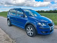 Gebraucht VW Touran Cross 140 PS (102 kW) 2007 Blau Van / Kleinbus