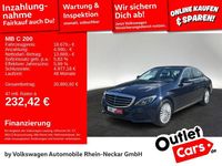Gebraucht Mercedes C200 184 PS (135 kW) 2014 Blau Limousine