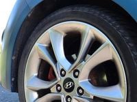 Gebraucht Hyundai Veloster Turbo 186 PS (136 kW) 2017 Blau Kleinwagen