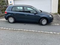 Gebraucht VW Golf VI Trendline 80 PS (58 kW) 2009 Blau Kleinwagen