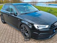 Gebraucht Audi A3 Sportback S-Line 125 PS (91 kW) 2015 Schwarz Kleinwagen
